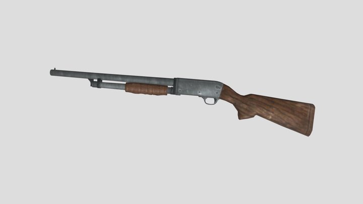 Escopeta mr meat 3D Model
