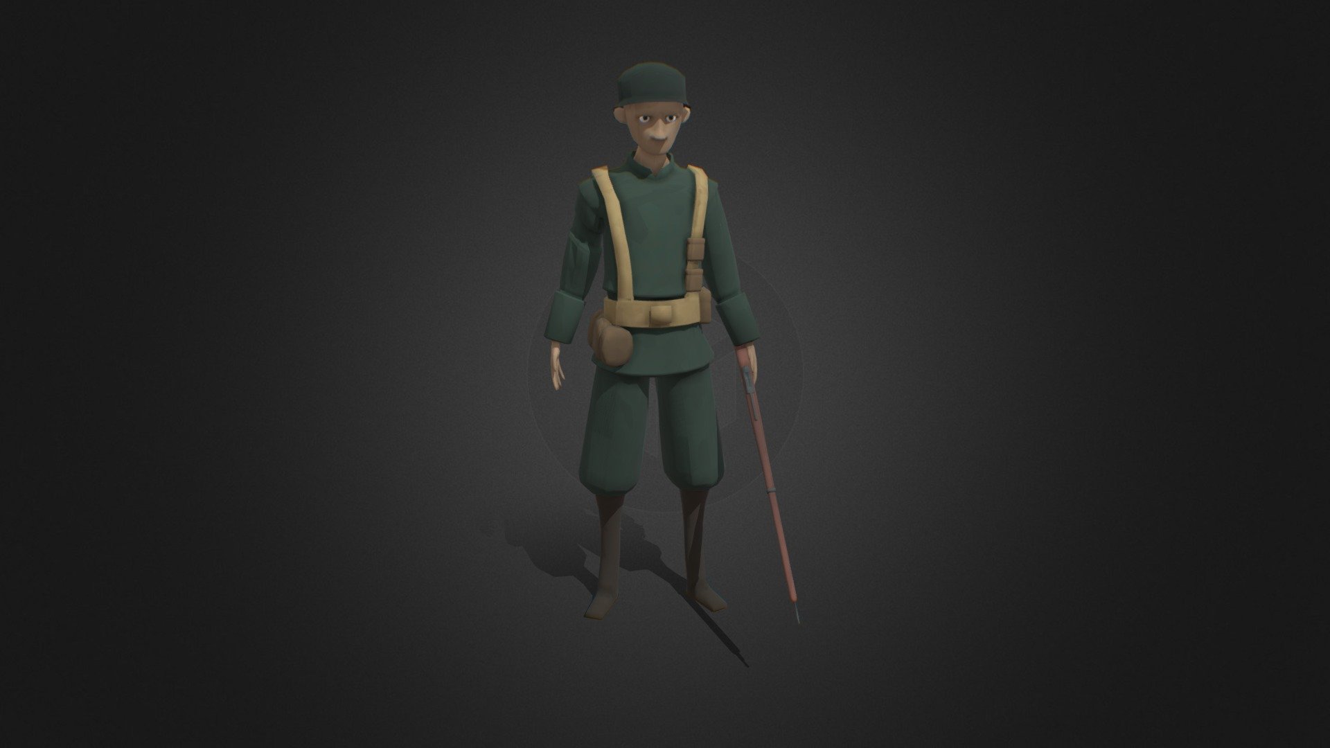 Young Solider Download Free 3d Model By Alexander Navarro M [82feaf7