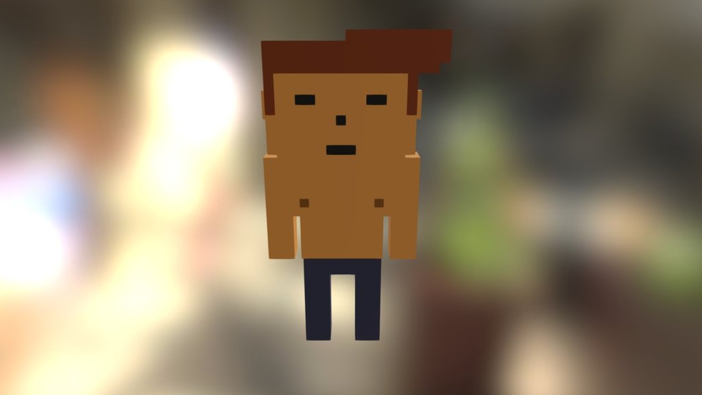 [Voxel] Sillyboy - Mucle Man