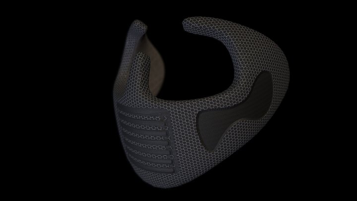 Fiber mask – Kostenloses 3D-Modell STL