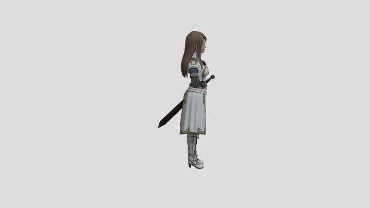 Beatrix-inspired 3D Asset – Kostenloses 3D-Modell STL
