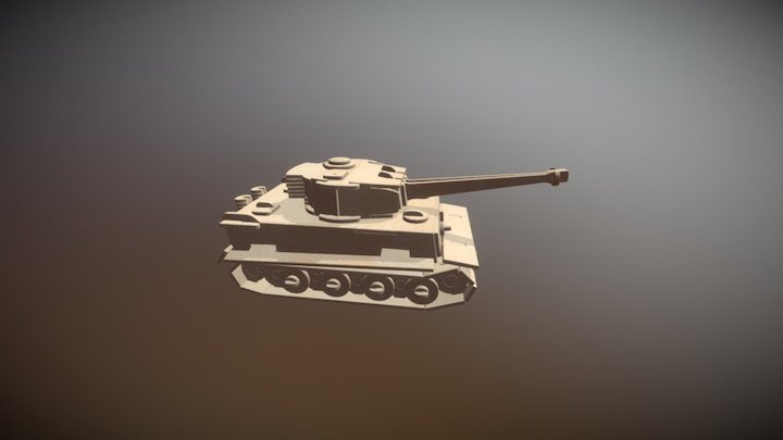 Tank (P322) 3D Model