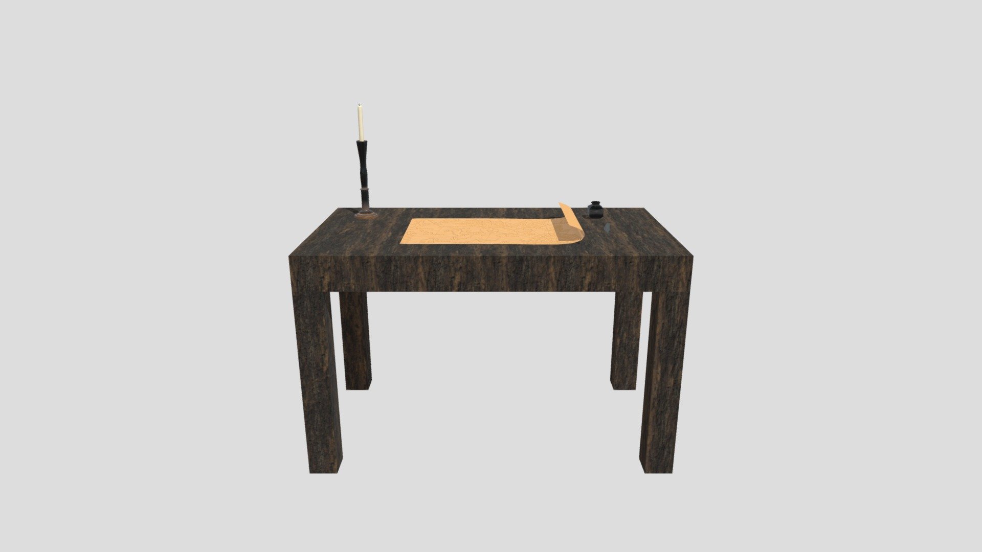 Pirate's table. - 3D model by northpoiint [8303c23] - Sketchfab