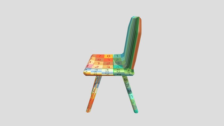CHAIR UV 3D Model