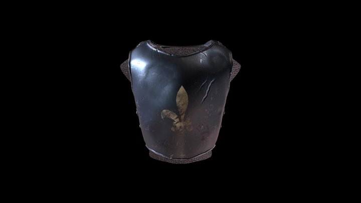 Medieval Chest plate 3D Model