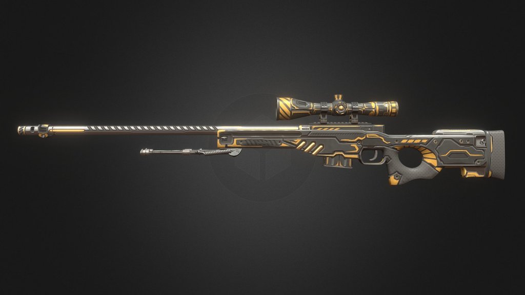 AWP - Hyperion - 3D model by xtab [8305988] - Sketchfab