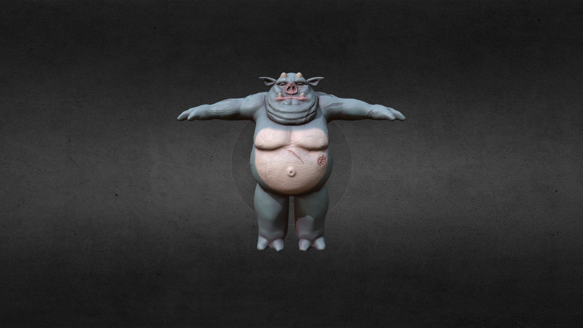 Nisroch Gamecharacter WIP