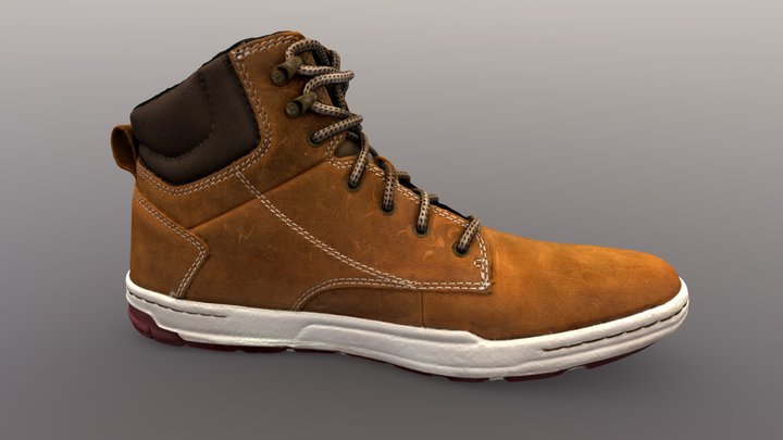 Cat shoe - Left 3D Model