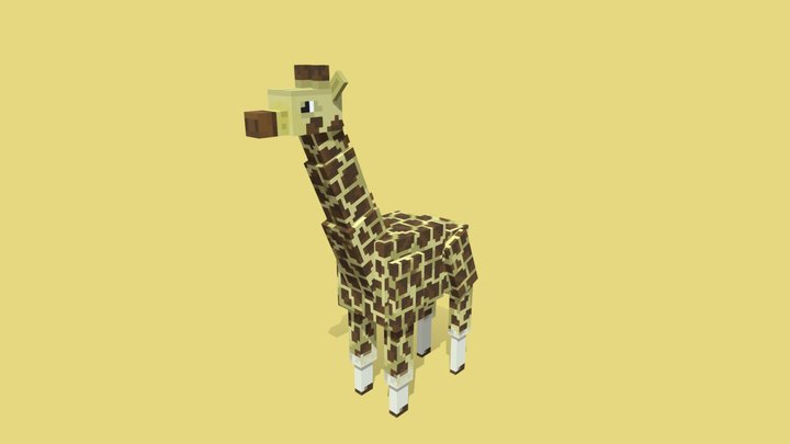 Girafe 3D Model