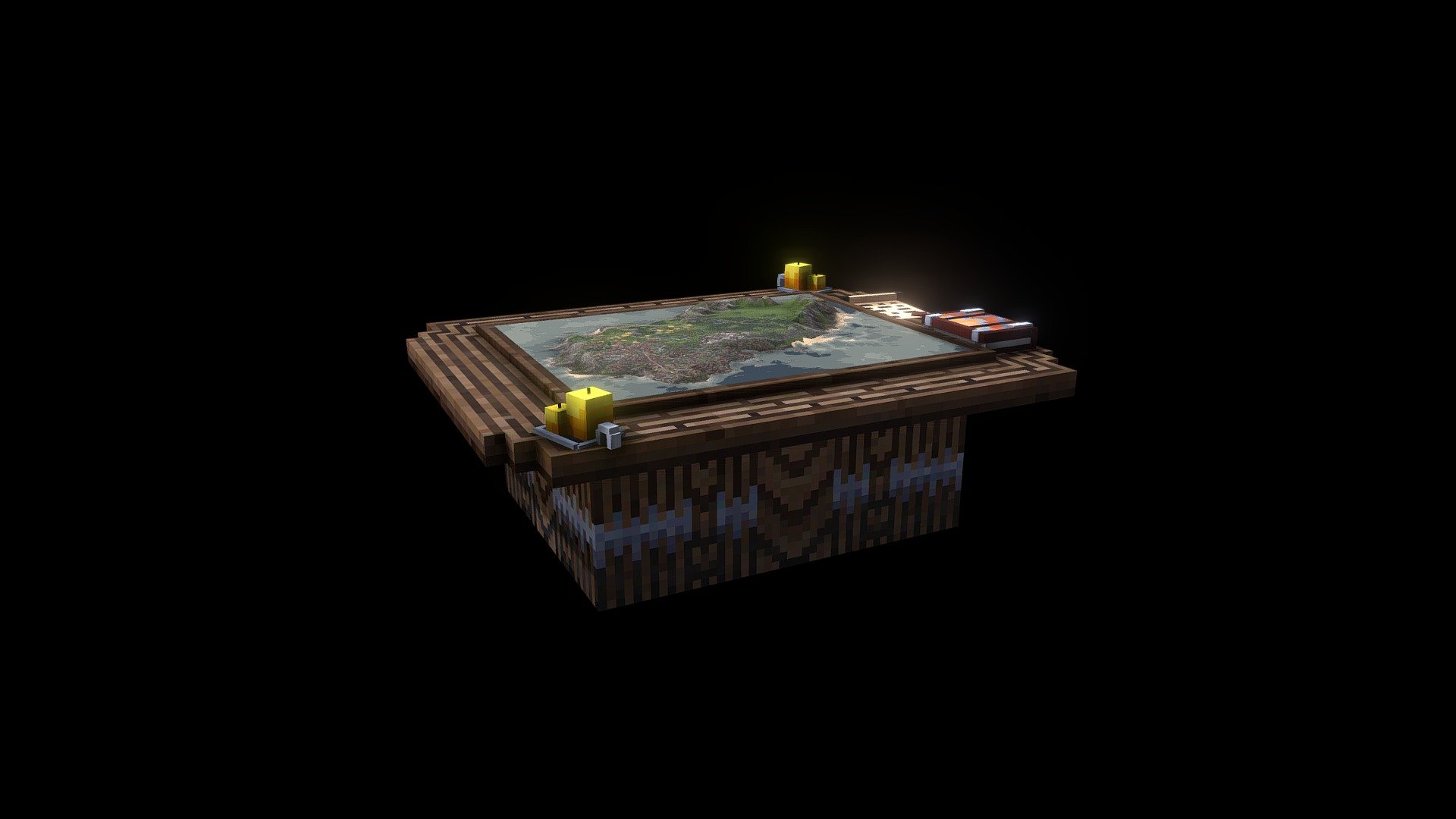 Planning Table in Kingdom Fidelia [Blockbench] - 3D model by WaldyX ...