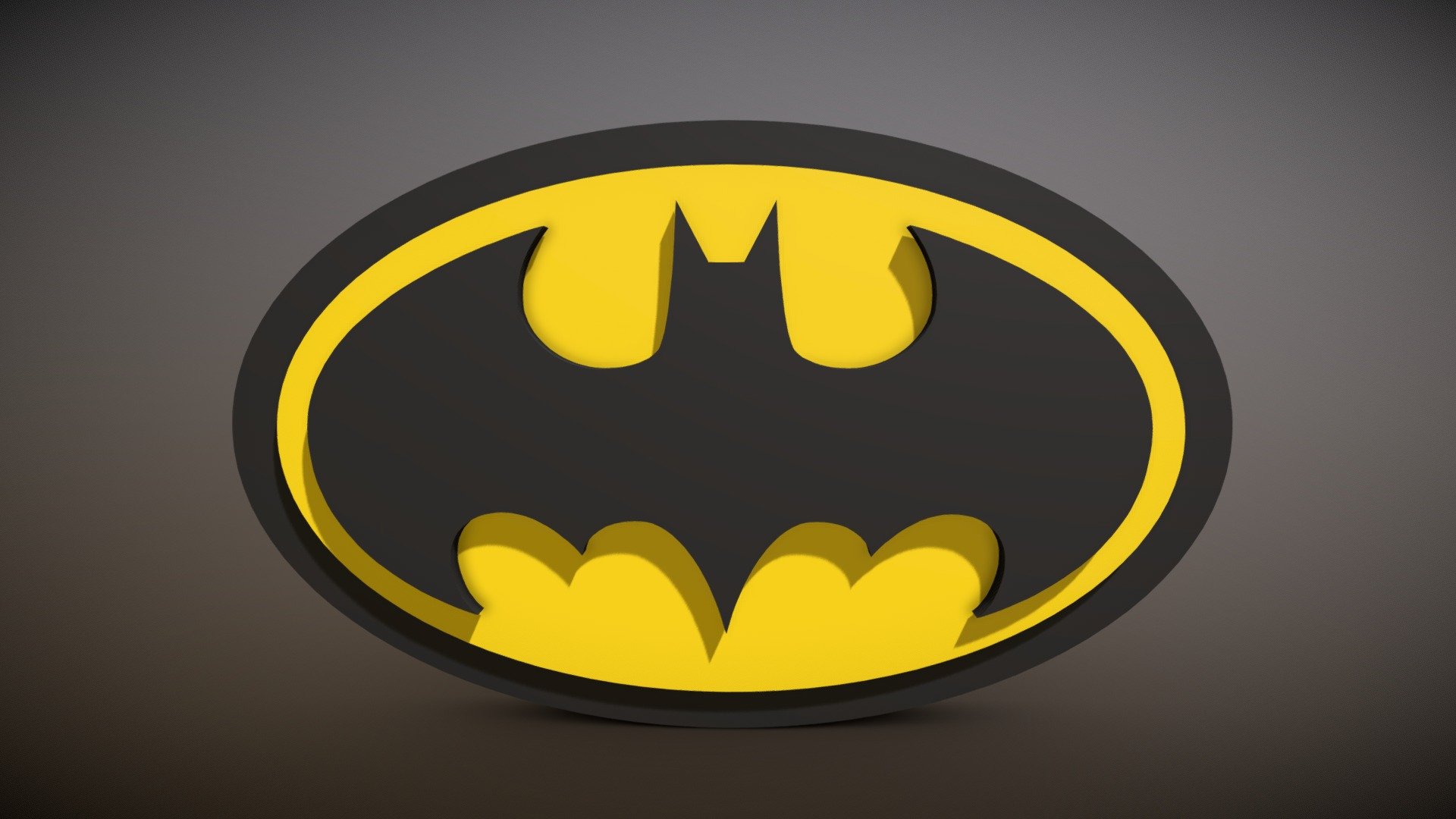 Batman Logo - Buy Royalty Free 3D model by yogi_sandhi [830b06f ...