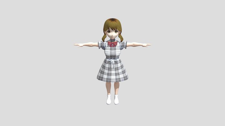 Talking Tina 2 Usdz 3D Model