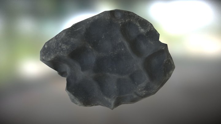 Beach Rock 6 from Photogrammetry 3D Model