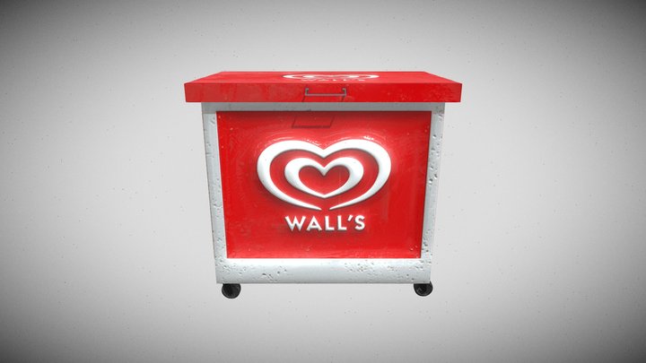 Walls ice cream 3D Model
