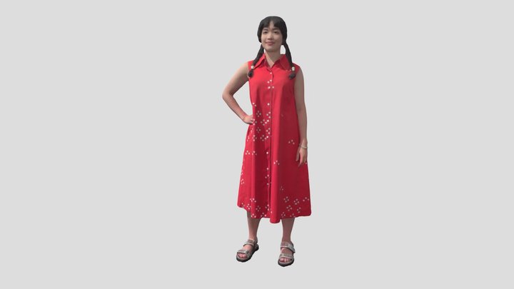 2024-05-08-BaiYun-728-Color-H157cm-OK 3D Model
