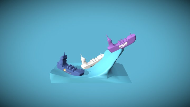 Ship Online Interactive Experience 3D Model