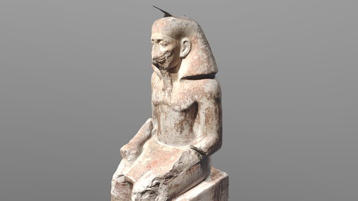 Statua del governatore Uahka 3D Model