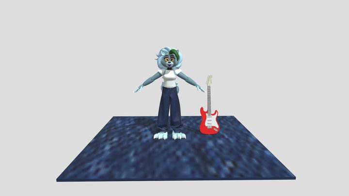 Glamrock Roxy In My Style 3D Model
