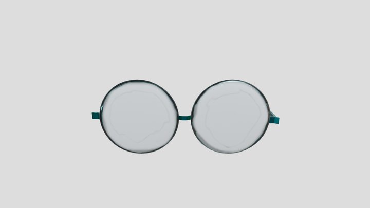 Glasses3. 3D Model