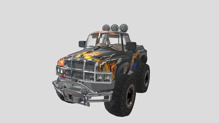 hunter toy takedown 4x4 – Modelo 3D gratuito STL