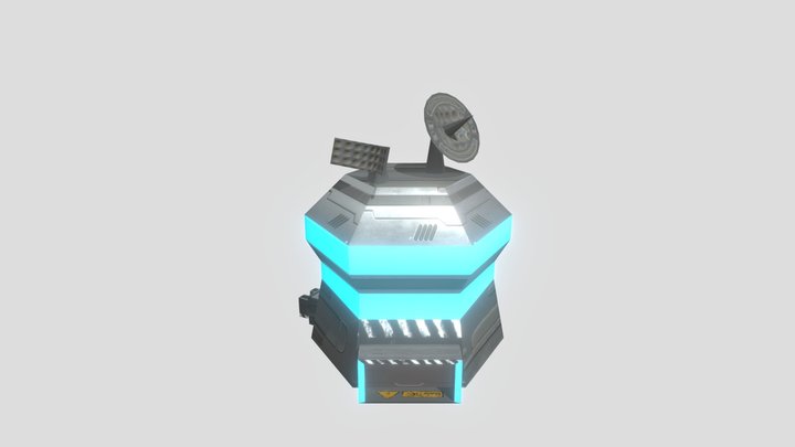 Labratory Building 3D Model