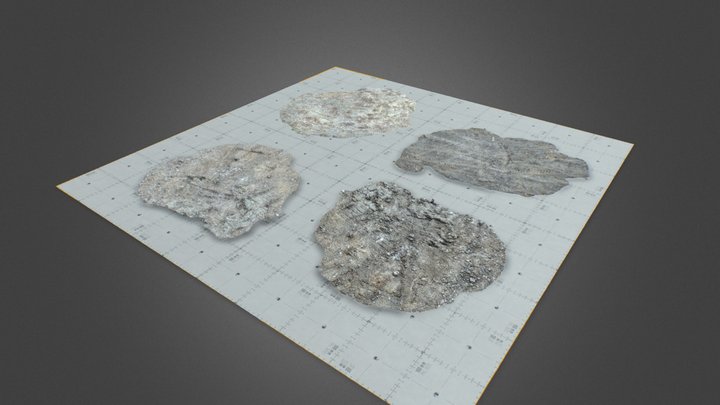 Ground Plate Elements - Asset Pack 3D Model