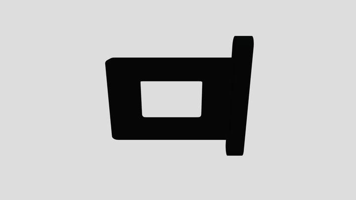 Smaller Sim Card Tray 3D Model