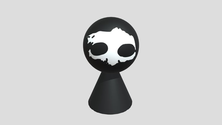 Incredibox Sprunki: Black 3D Model