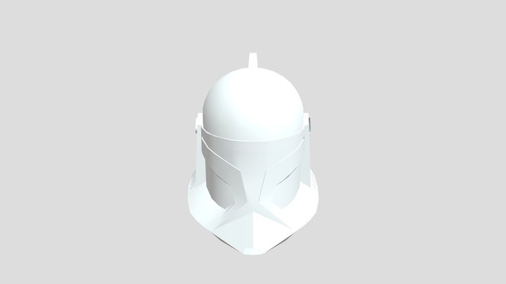 Clone Wars Phase 1 Helmet 3D Model
