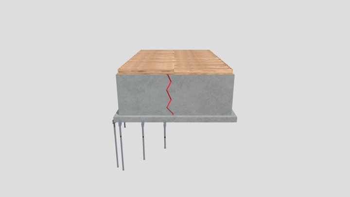 Foundation Piers 3 USDZ 3D Model