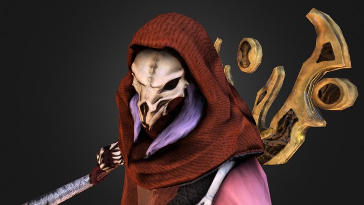 Necromancer 3D Model