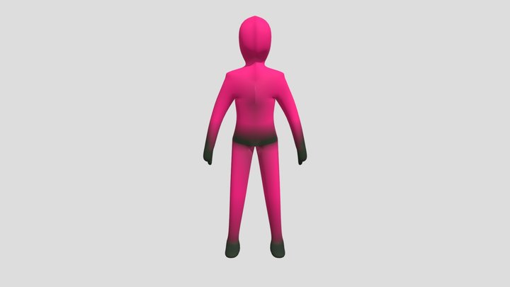 Squid game Character 3D Model