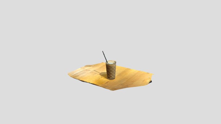 Flat(Coffee) 3D Model