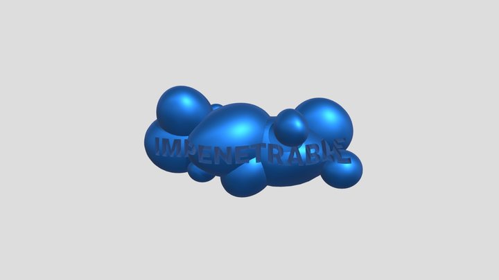 nube-penetrada 3D Model
