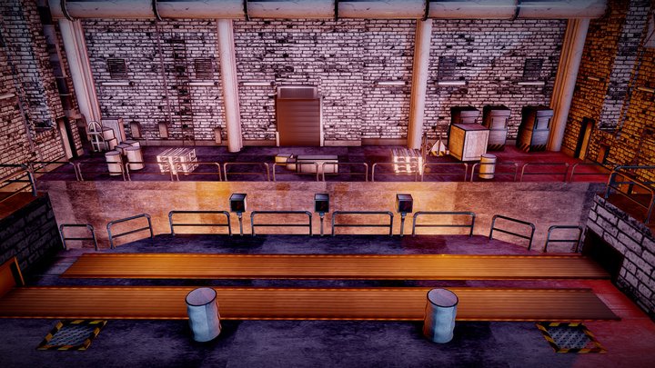 Madness Combat escenario 3D Model