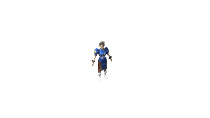 Chun-Li - Free Fire Skin – Modello 3D gratuito STL