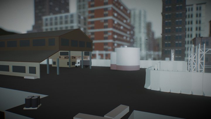 Asheville (Garry's Mod Map) 3D Model