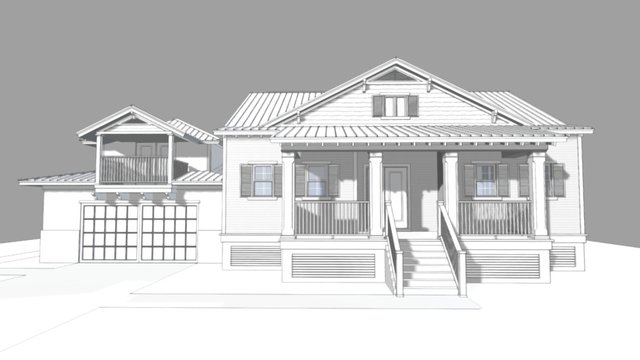 Boca Grande KB Residence 3D Model