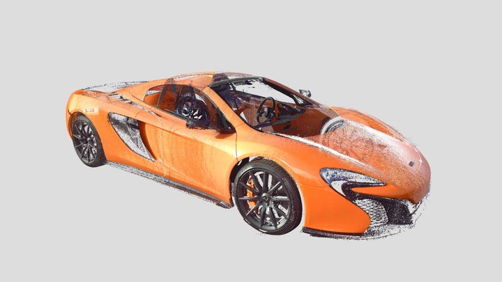 Mc Laren 650S Sample 3D Model