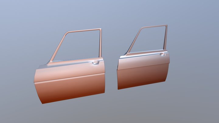 R-16-TX-porte Avant 3D Model