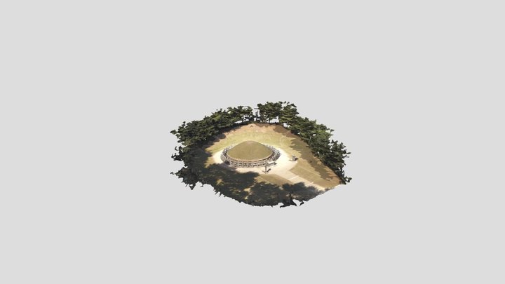 김유신 장군 묘 PIX4D 3D Model