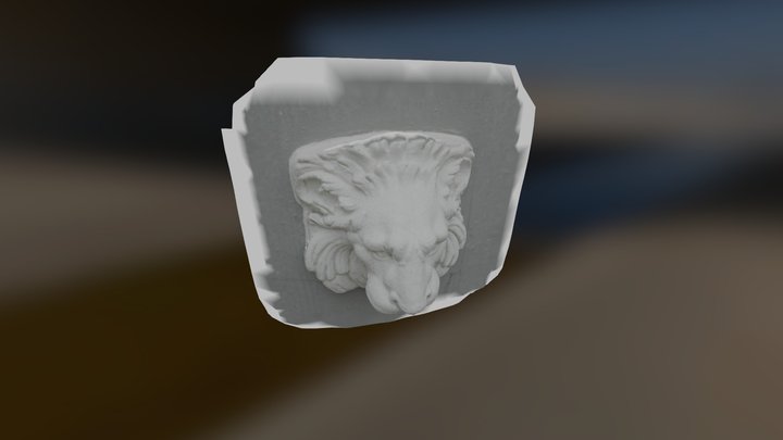 Lion 01 3D Model