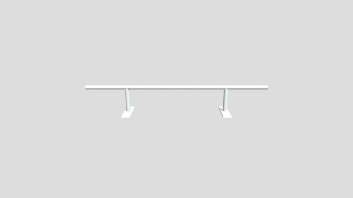 Skate Rail #5 3D Model