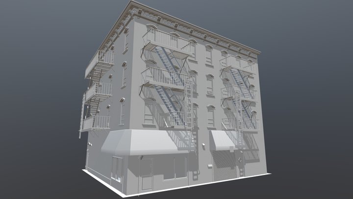 House in Brooklyn 3D Model