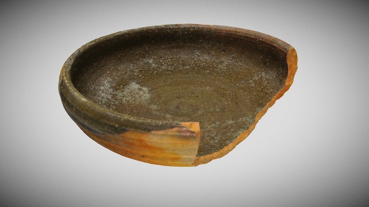 Small ceramic dish 3D Model