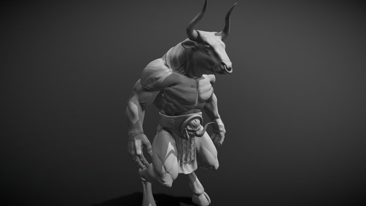 Minotaur 3D Model