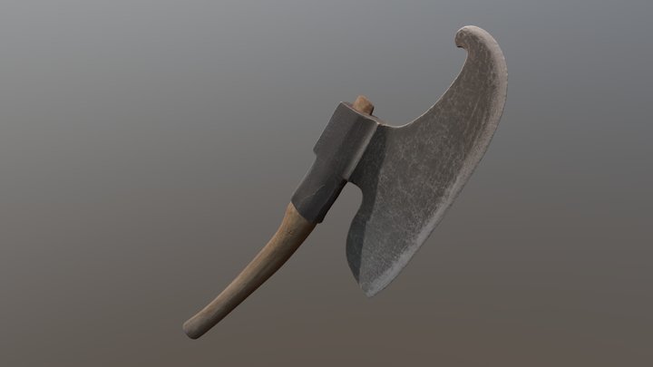Goosewing Broad Axe 3D Model
