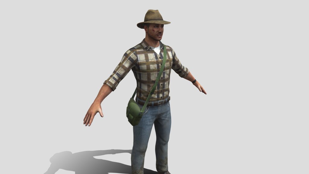 Jurassic Park Arcade 2015 Dr.Grant