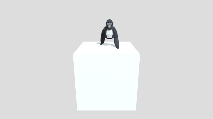 Gtag monkey 3D Model