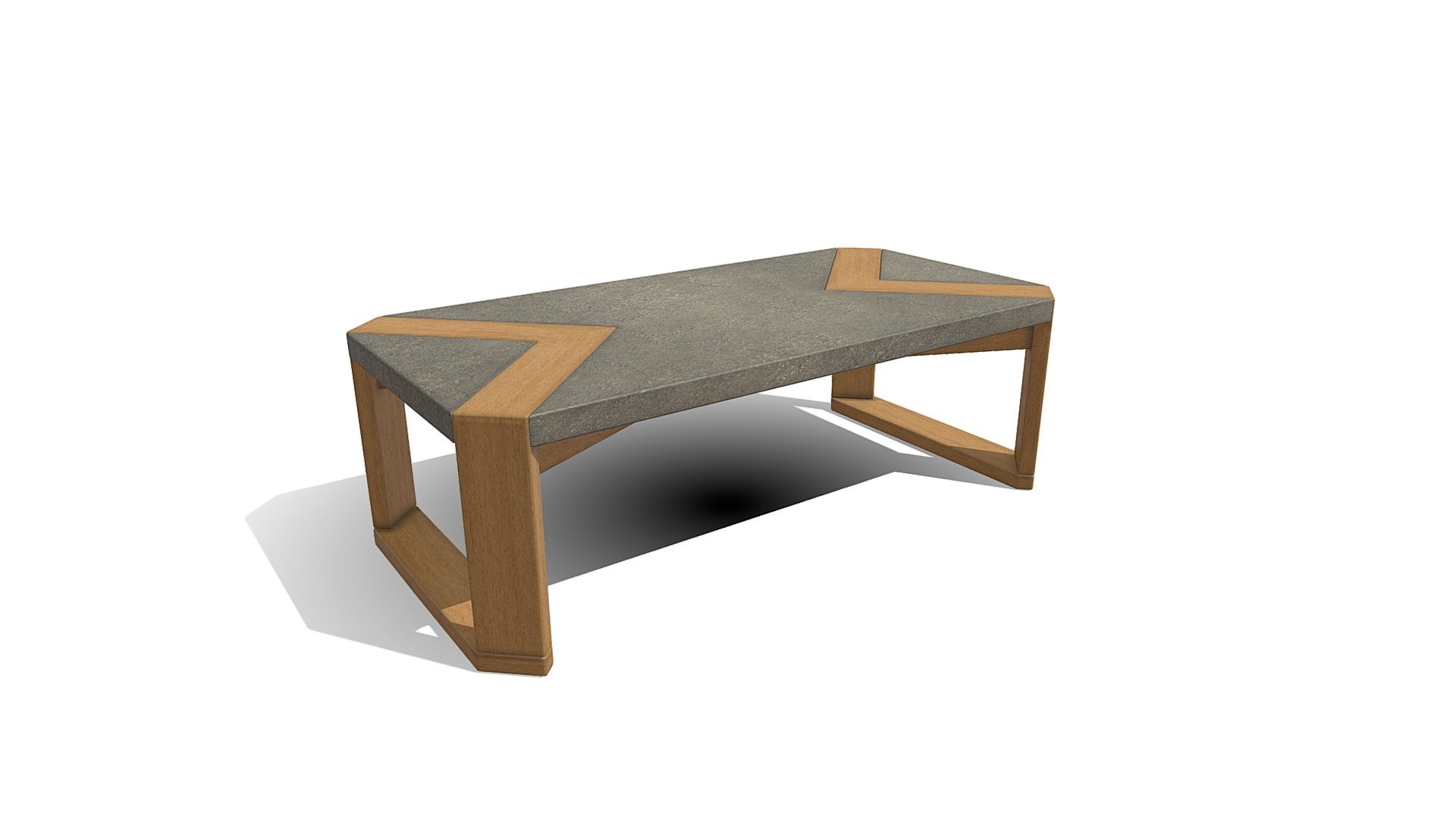 Modern Coffee Table 01 4k